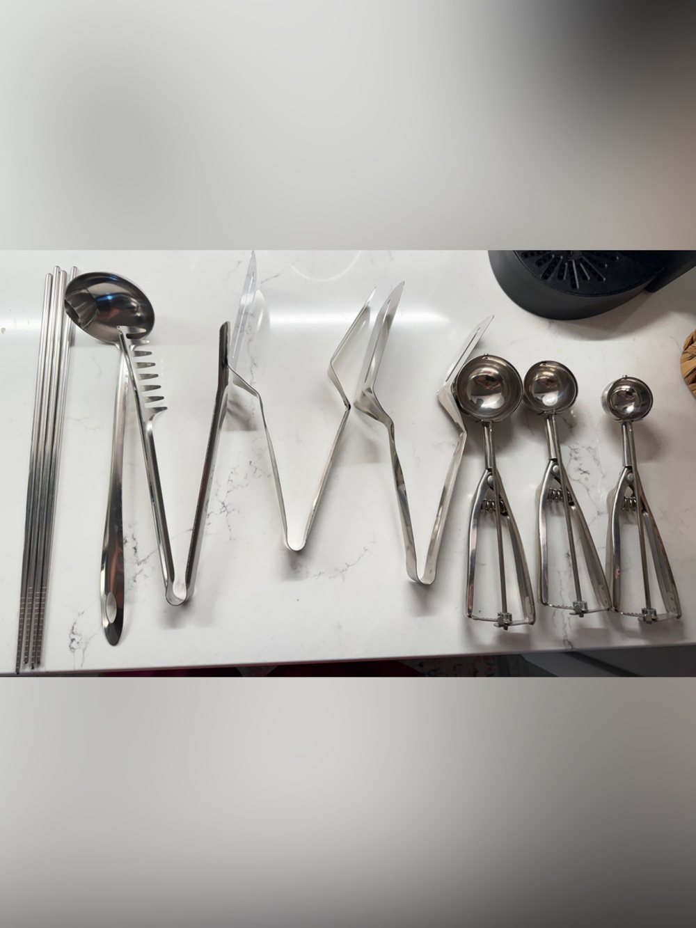 Stainless Steel Kitchen Serving Tools Set Never Used